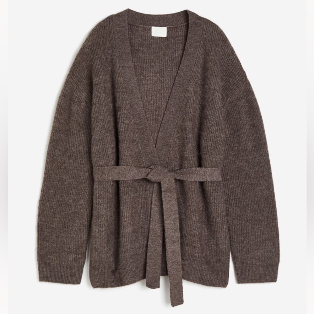 H&M Cardigan with Tie Belt
